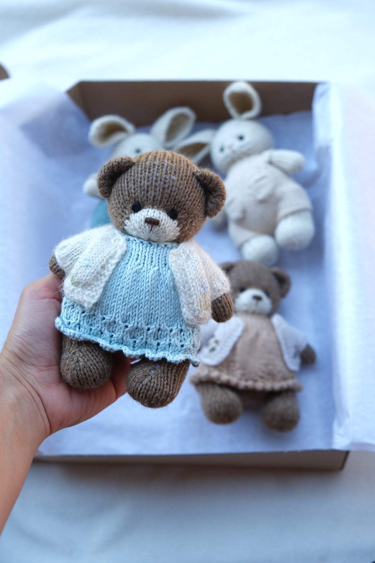 Knitted toys